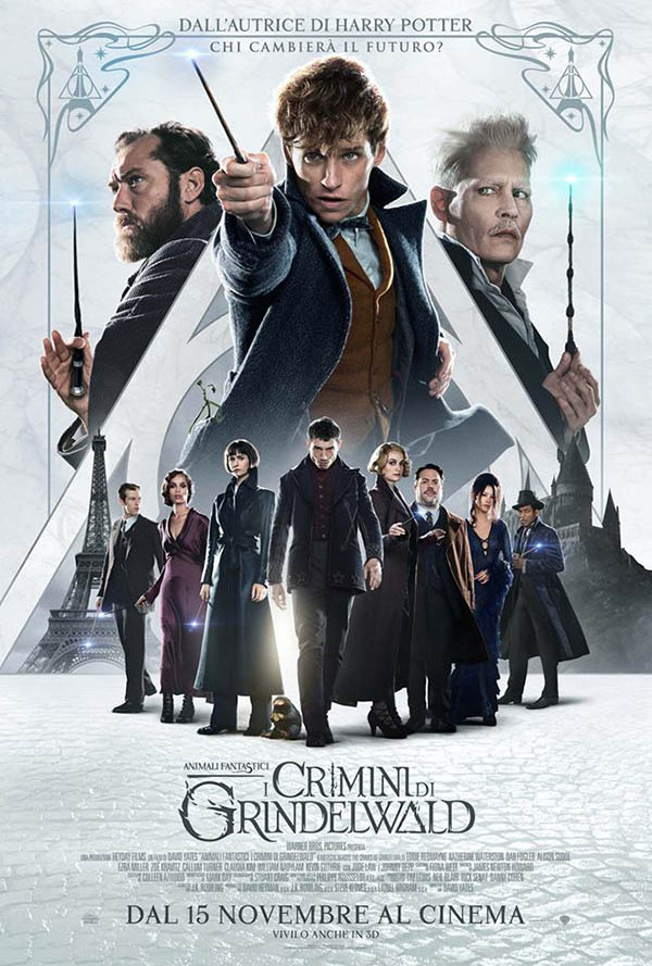 Animali Fantastici   I Crimini di Grindelwald_Poster Italia