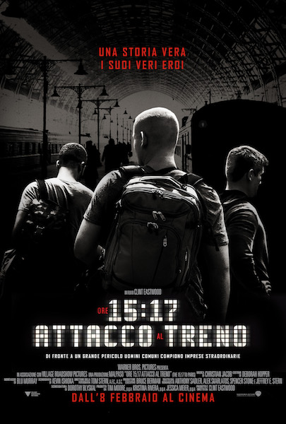 Ore 15:17 - Attacco al treno - Poster Ufficiale Italiano del Film